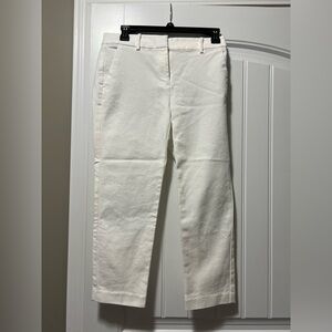 LOFT White Riviera Slim Women's Pants